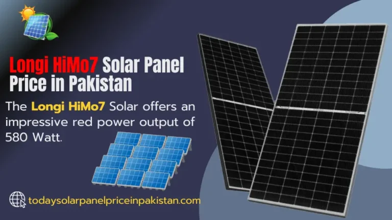 Longi HiMo7 Solar Panel Price in Pakistan